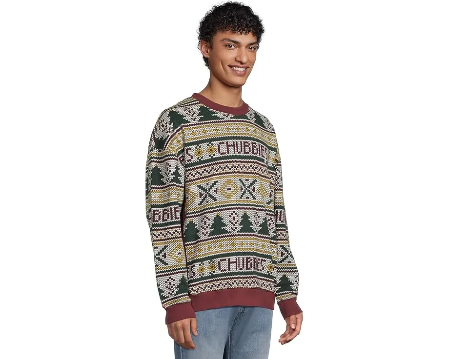 Свитшот Chubbies The Ol' Log Cabin оверсайз с круглой горловиной