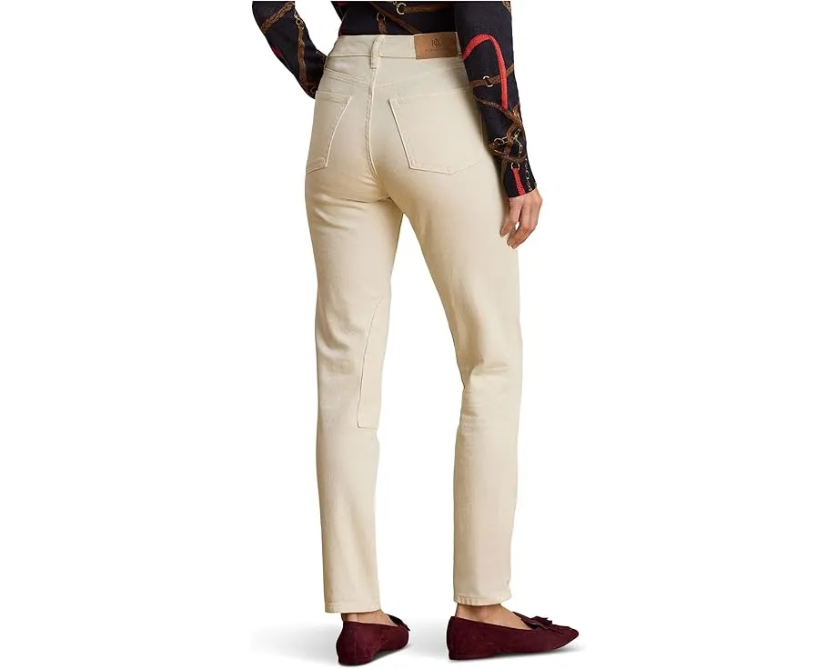 Джинсы Lauren Ralph Lauren с высокой посадкой и зауженным низом