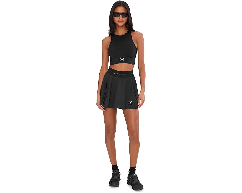 Тренировочный кроп-топ adidas by Stella McCartney с регулируемыми бретелями и силуэтом рейсбэк