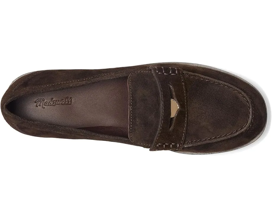 Туфли Porto Penny Loafer из замши Madewell