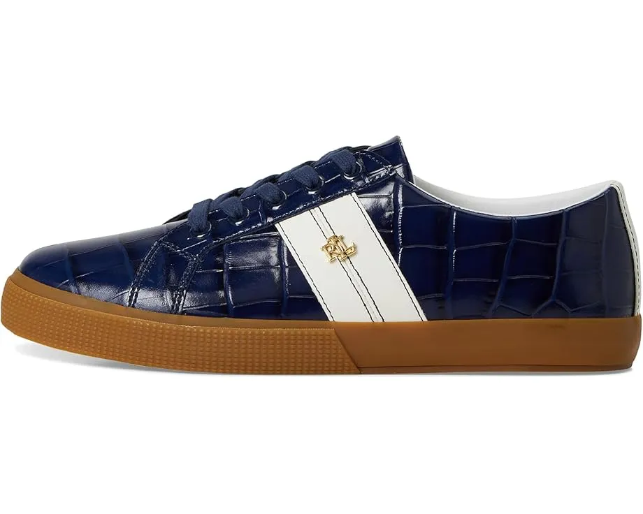 Кроссовки Lauren Ralph Lauren Janson II из кожи с тиснением под крокодила