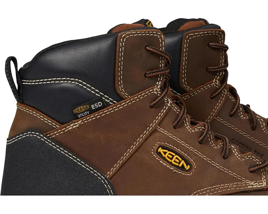 Рабочие ботинки KEEN Utility Evanston 6 дюймов (15.24 см) с композитным носком и защитой ESD