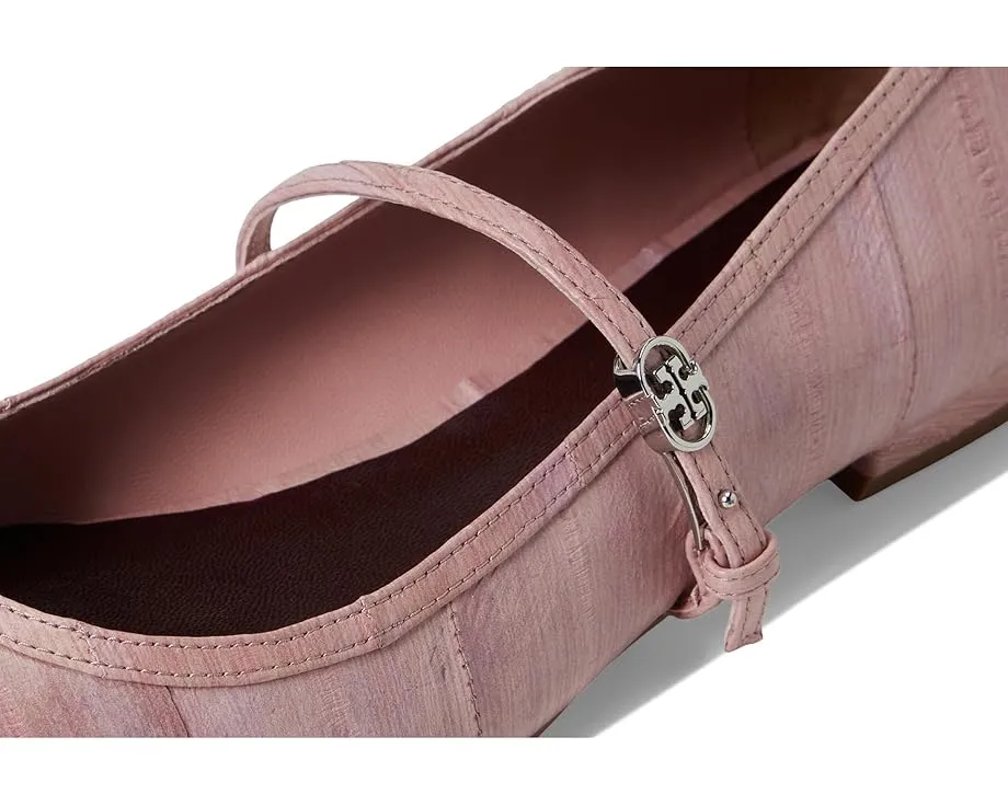 Балетки Mary Jane Tory Burch с пряжкой Double T