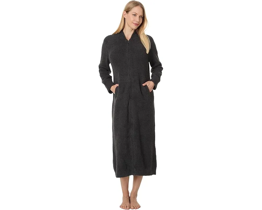 Халат Barefoot Dreams CozyChic Full Zip V-Neck с двусторонней молнией