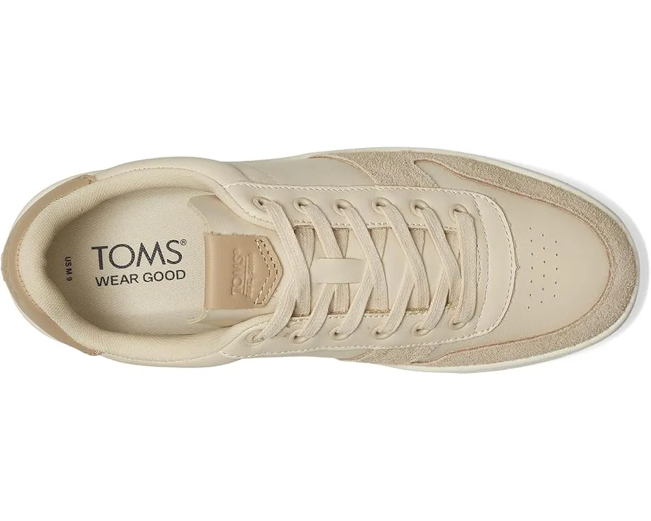 Кроссовки TOMS TRVL LITE Court из кожи и замши с круглым носком