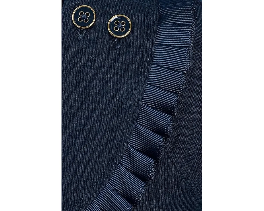 Верх Janie and Jack с плиссированной кокеткой и отделкой лентой