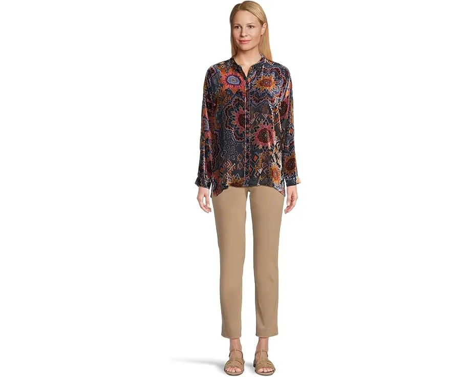 Рубашка Johnny Was The Oversized Audrey oversize с замысловатым принтом