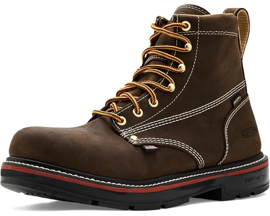 Водонепроницаемые ботинки KEEN Utility Liberty 6 дюймов с углом каблука 90° и композитным мыском