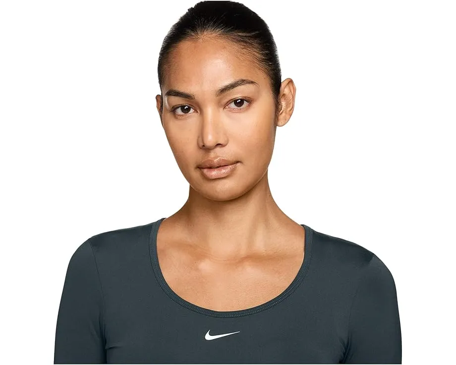 Nike Pro Dri-FIT укороченный лонгслив