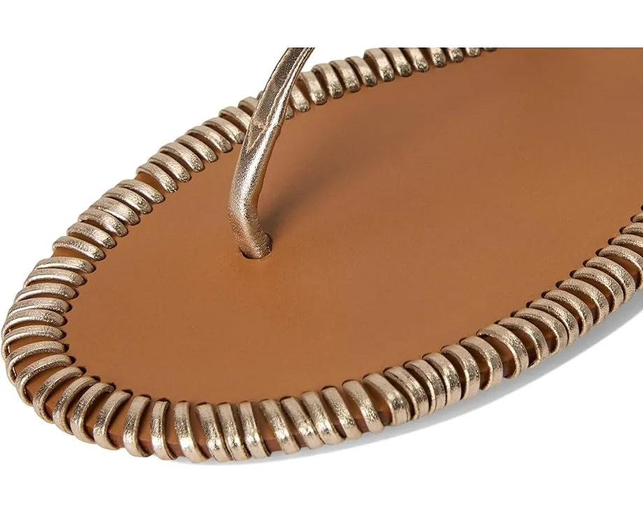 Босоножки Schutz Elsha Sewing с миндалевидным носком и плоским каблуком