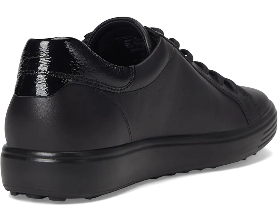 Кроссовки ECCO Soft 7 Side Zip Lace с боковой молнией и кожаным верхом