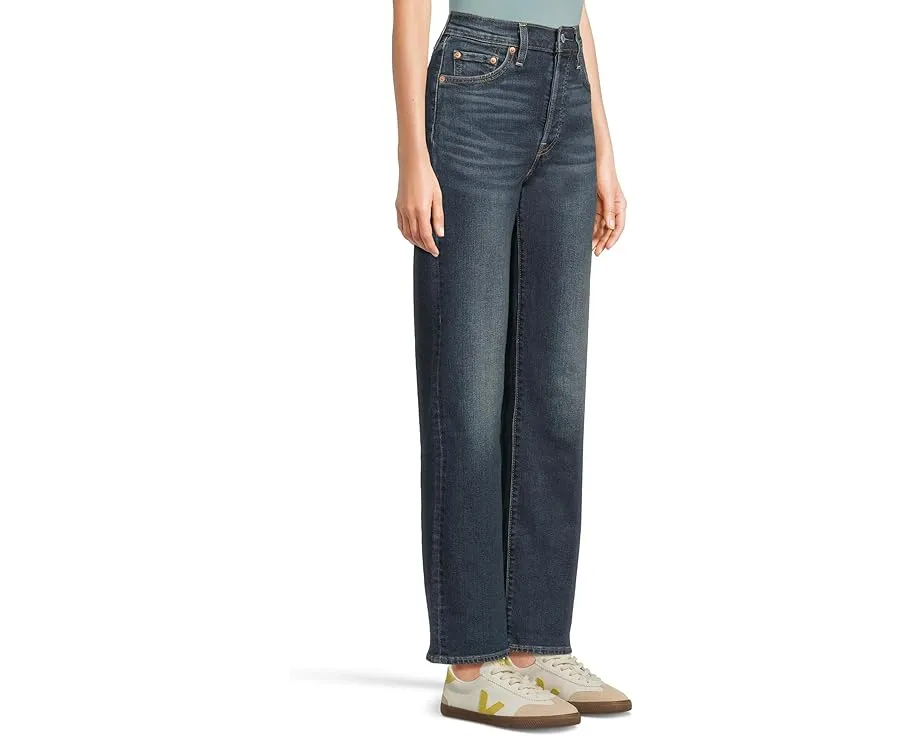 Джинсы Levi's Ribcage с высокой посадкой и прямыми штанинами