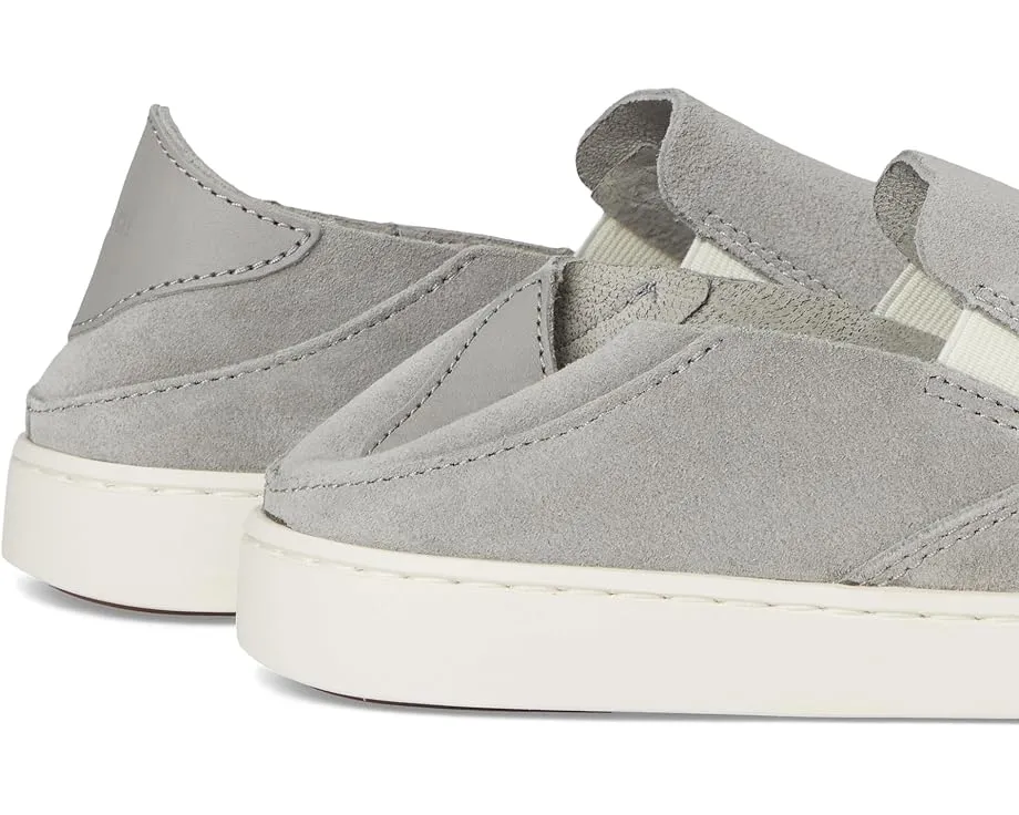 Сланцы OluKai Pehuea Luxe из замши с откидной пяткой