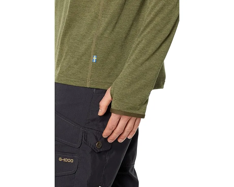 Легкая толстовка с капюшоном Fjällräven Abisko Sun-Hoodie для бега