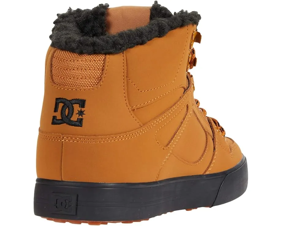 DC Зимние кроссовки Pure High-Top WC WNT из нубука и баллистического нейлона