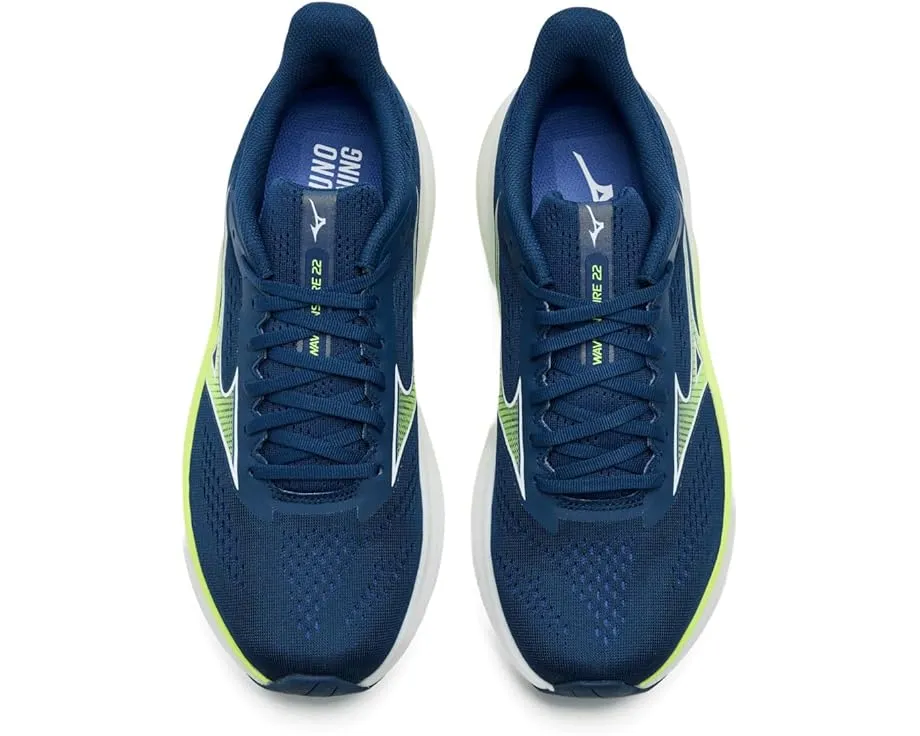 Беговые кроссовки Mizuno Wave Inspire 22 с азотной амортизацией Enerzy NXT для контроля пронации