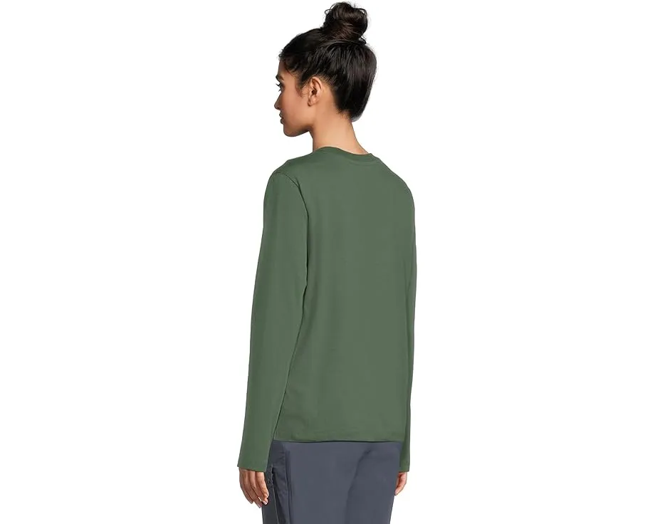 Футболка Fjällräven 1960 Logo с длинным рукавом из органического хлопка