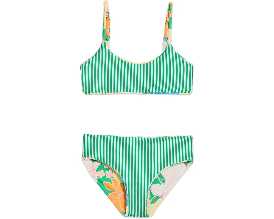 Детский купальник Maaji Kids Tropic Lei Utah с реверсивным принтом