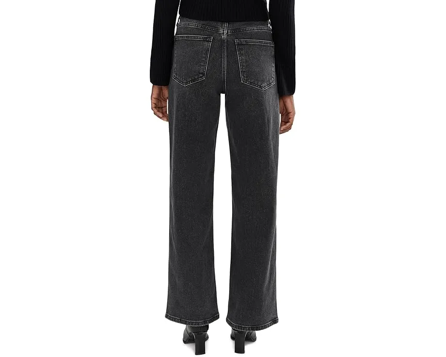 Джинсы KUT from the Kloth Selena Baggy с низкой посадкой и прямыми штанинами