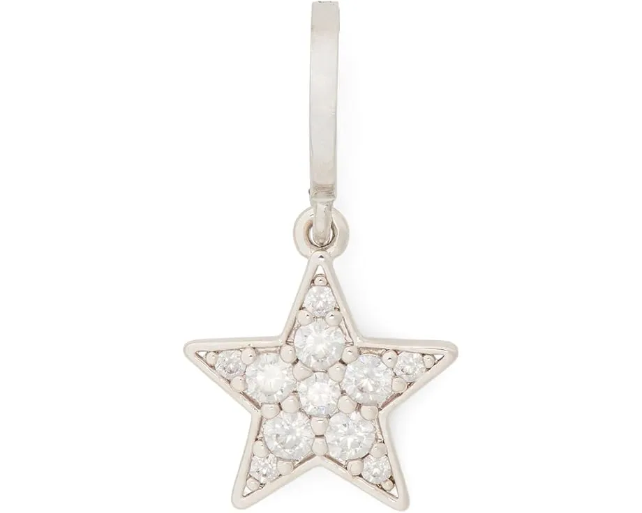 Шарм One In A Million в виде звезды с цирконием на застежке-карабине