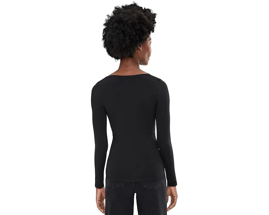 Лонгслив Round Two Long Sleeve с глубоким V-вырезом из стрейч-джерси Free People