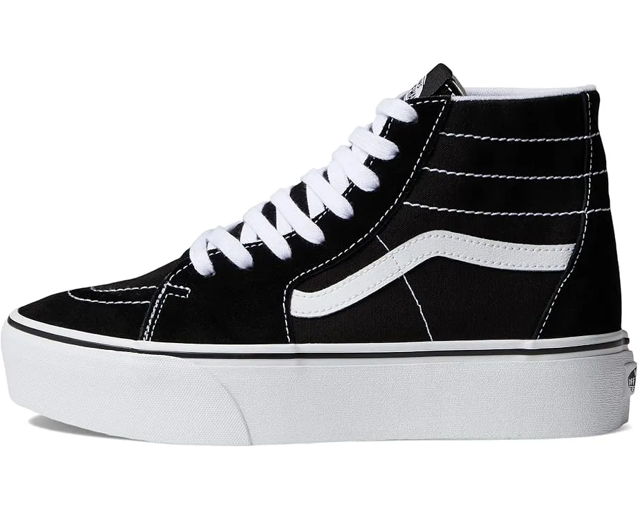 Кроссовки Vans Sk8-Hi Tapered Stackform с высоким верхом и принтом