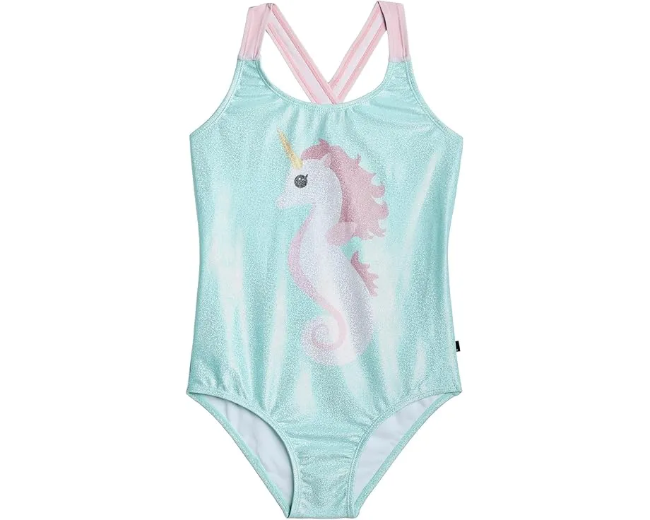 Цельнокроеный купальник Seahorse Deux par Deux для детей с конским хвостом