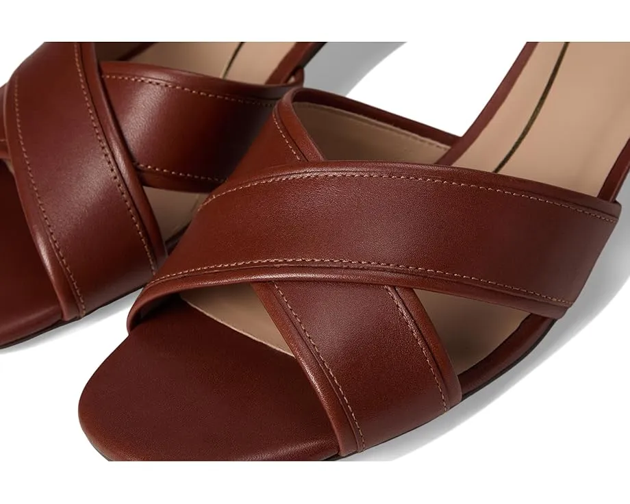 Сандалии Cole Haan Landon 40mm на устойчивом каблуке с перекрестными ремешками