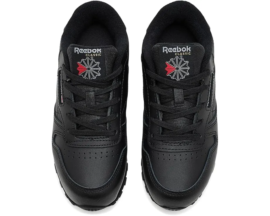 Кроссовки Reebok Classic Leather для детей с кожаным верхом и резиновой подошвой