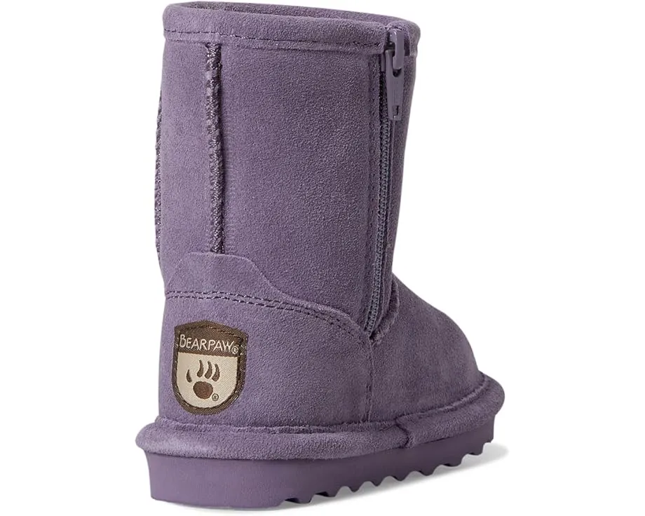 Ботинки Bearpaw Kids Elle Zipper с боковой молнией и мягкой шерстяной подкладкой