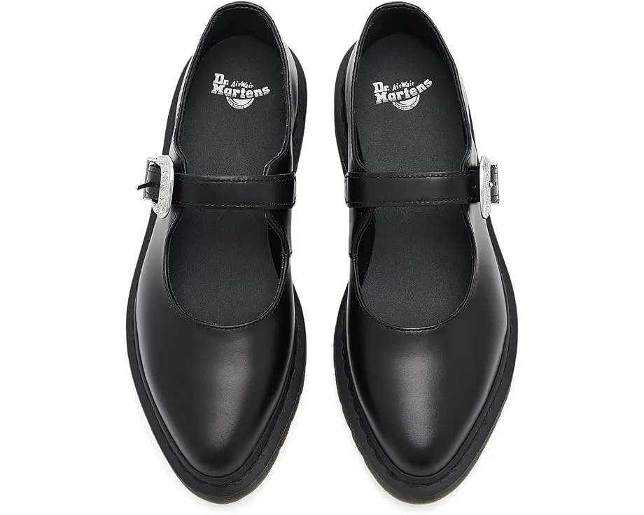 Туфли Dr. Martens Elphie MJ Buckle на низком ходу