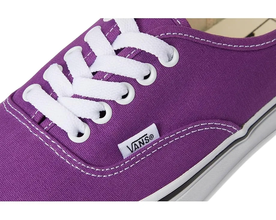 Кроссовки Vans Authentic с текстильным верхом и вафельной подошвой