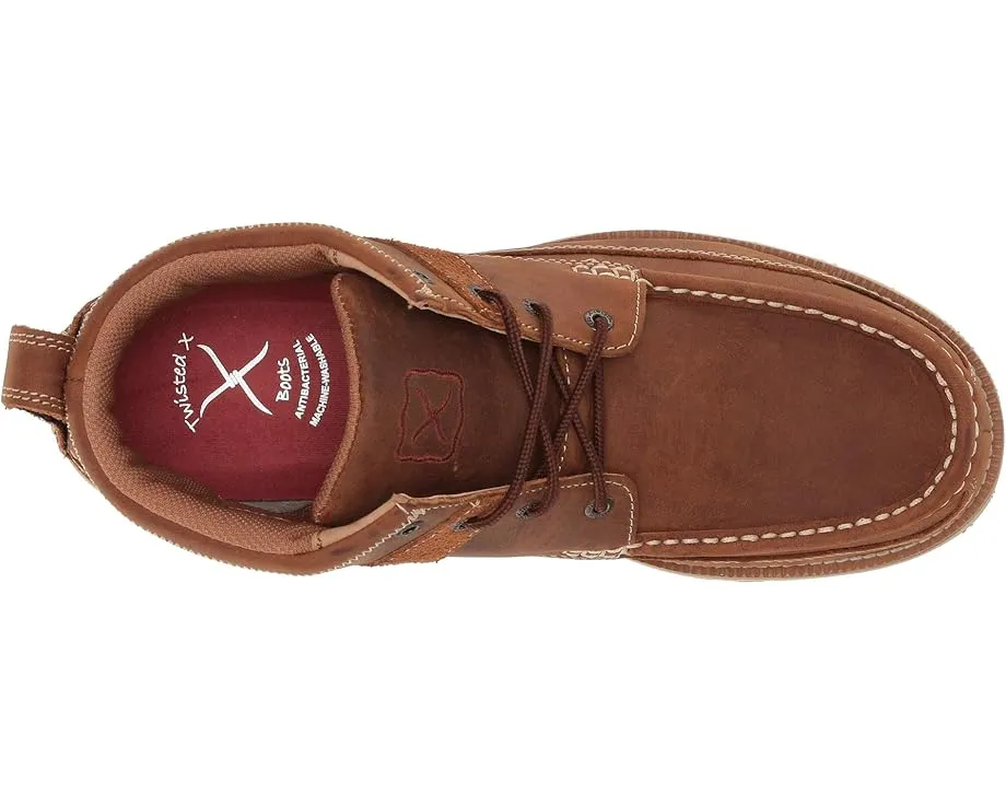 Ботинки Twisted X MCA0007 на клиновидной подошве с кожаным верхом