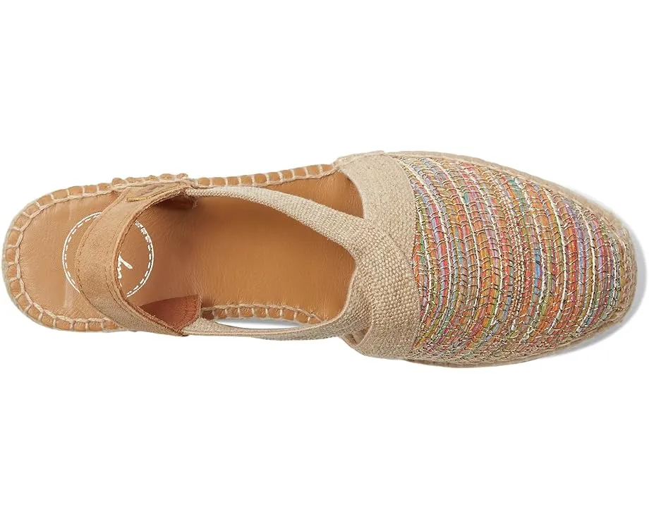 Эспадрильи Toni Pons Terra-Cl с верхом из ткани и кожи на экологичной подошве