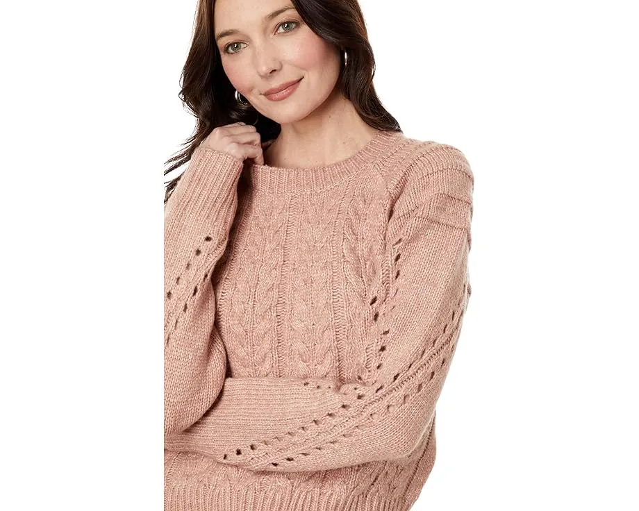 Вязаный свитер Gemma Knitt с ажурными деталями от en saison