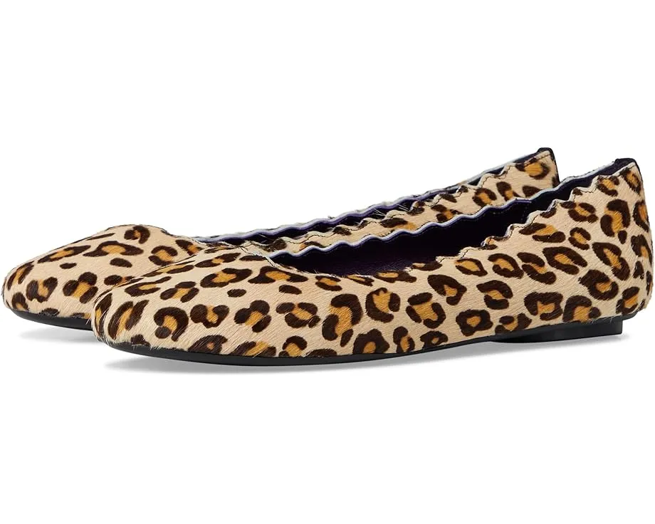 Балетки Vaneli Baird из металлизированной замши на резиновой подошве