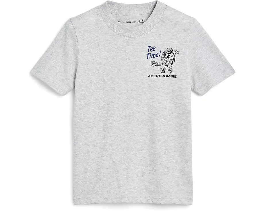 Футболка Tee Time для детей от abercrombie kids с принтом