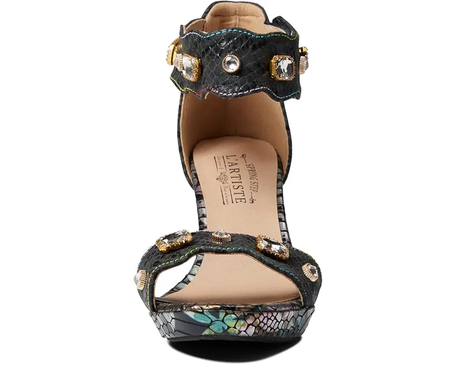 L'Artiste by Spring Step босоножки Jewell с кристаллами на щиколотке