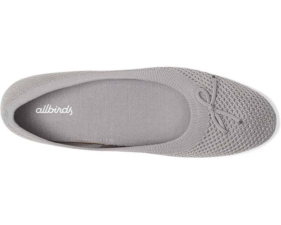 Балетки Allbirds Tree Breezer Bow с бантом и сетчатым верхом