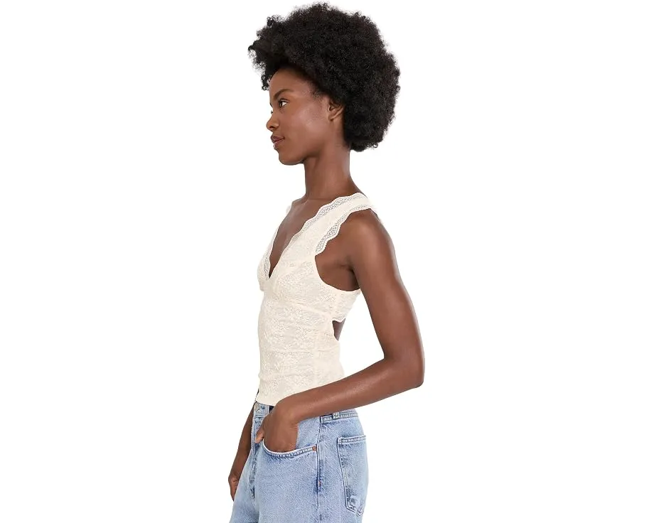 Кружевной топ Loved You First Lace Cami Free People с открытой спиной