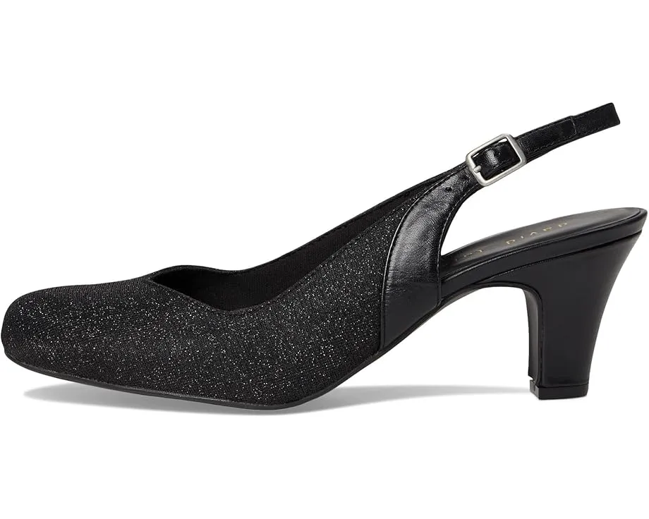 David Tate Туфли-лодочки Avenue с блестками и ремешком на щиколотке