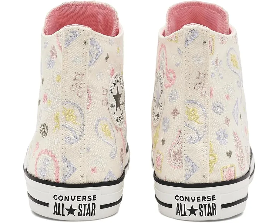 Кеды Chuck Taylor All Star Paisley Pop высокие Converse с принтом пейсли