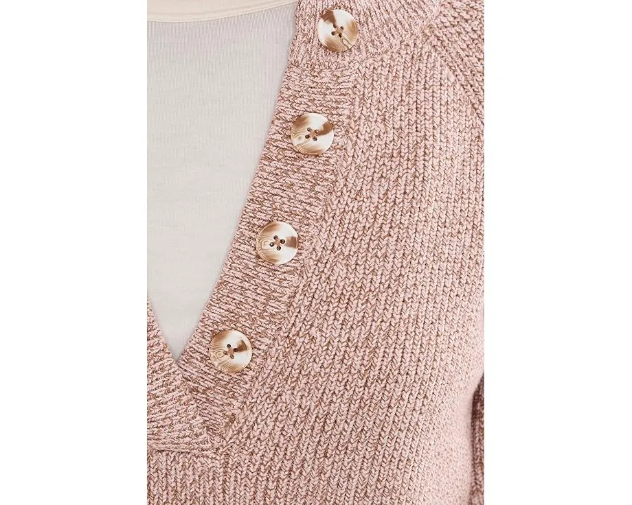 Свитер Kennings с застежкой на половину пуговиц и V-образным вырезом Varley