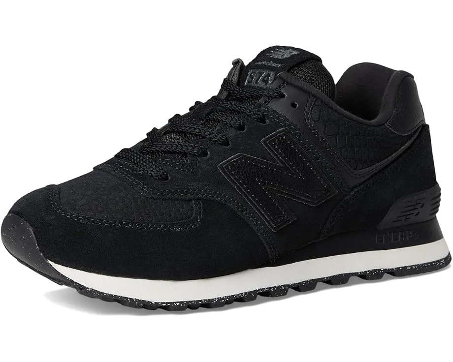 Классические кроссовки New Balance 574 с верхом из замши и сетки