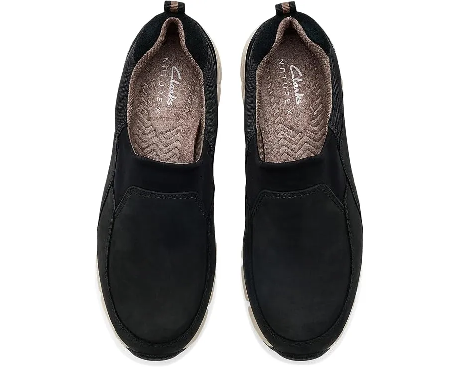 Водонепроницаемые кроссовки Clarks Nature X Sky из черной замши