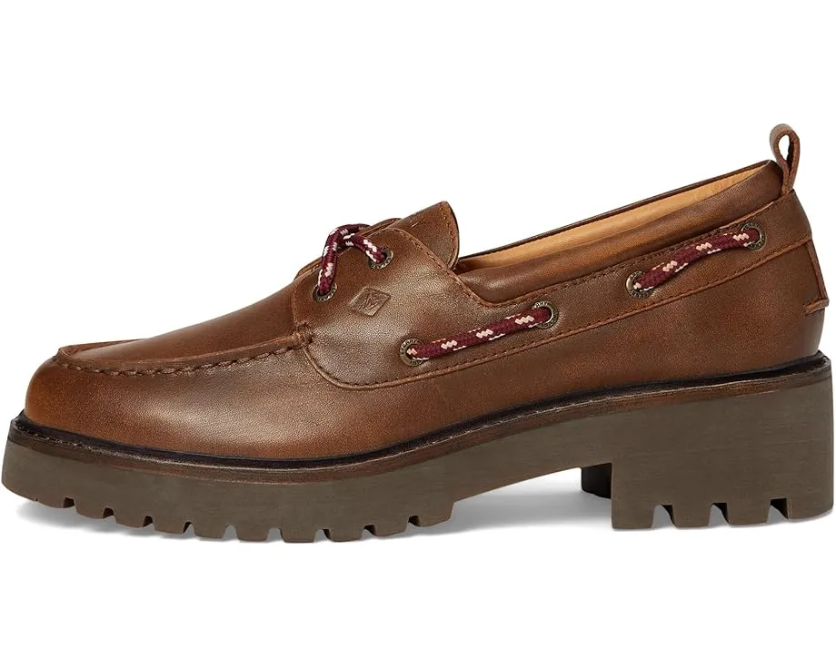 Ботинки Sperry AO 2 Eye Lug с массивной подошвой и кожаным верхом