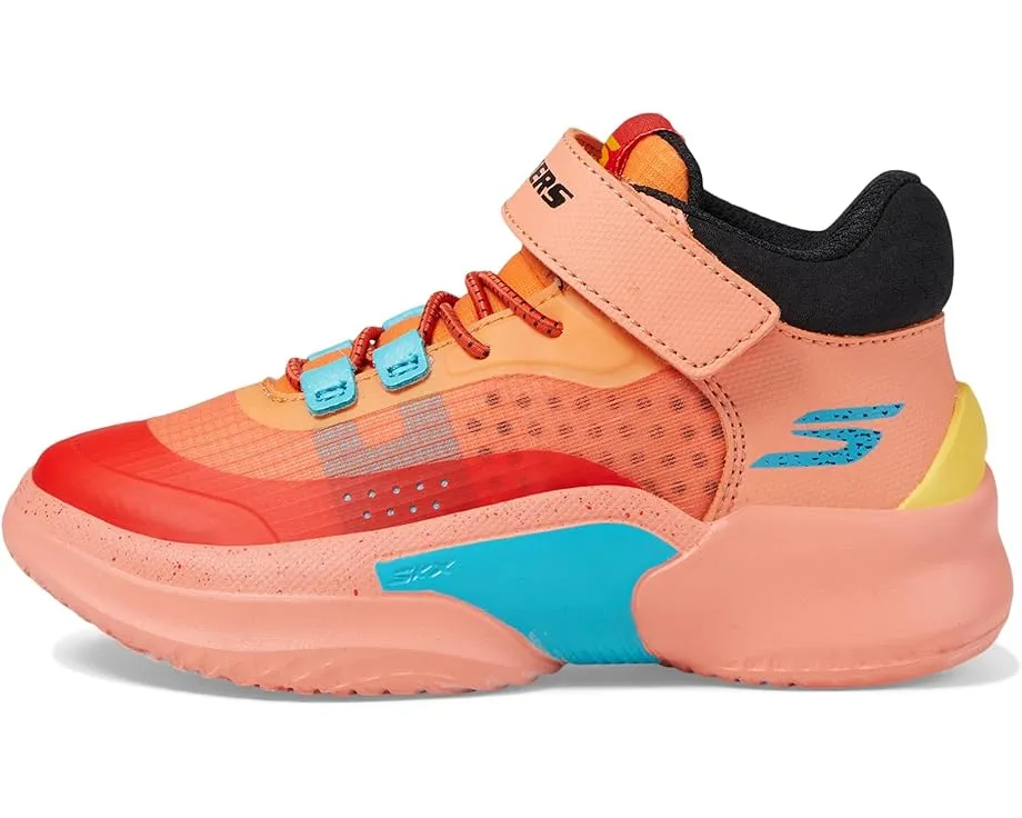 Кроссовки Skechers Skx Court Hype для детей из кожи и текстиля с амортизирующей подошвой