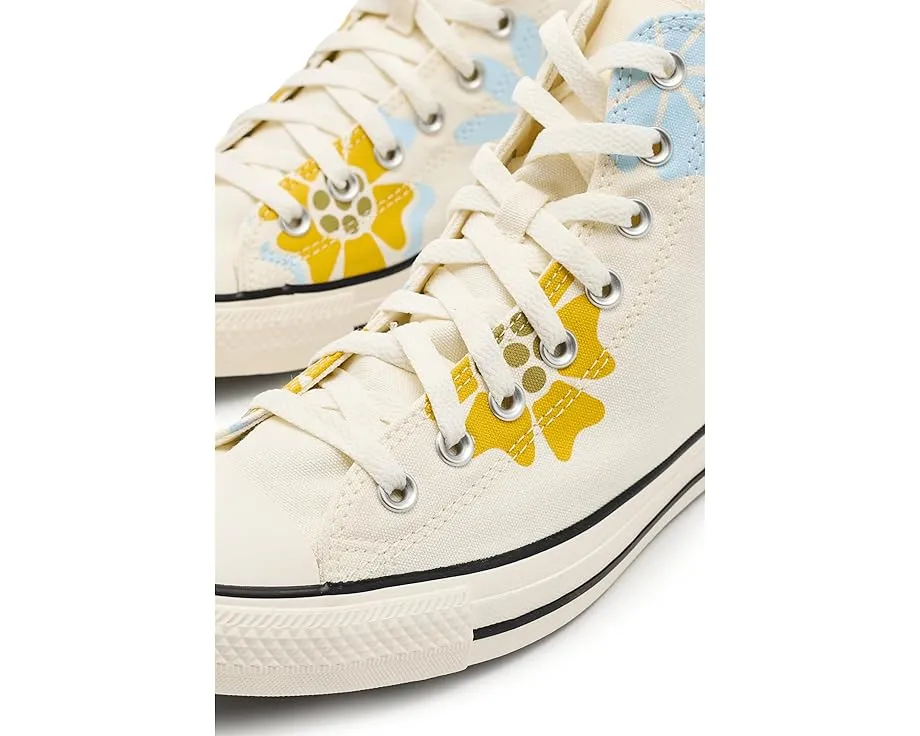 Кроссовки Converse Chuck Taylor All Star Retro Florals высокие с цветочным принтом
