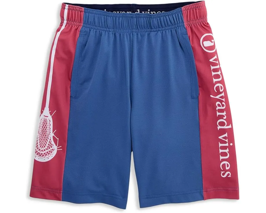 Шорты для лакросса Vineyard Vines Kids с влагоотводящей тканью