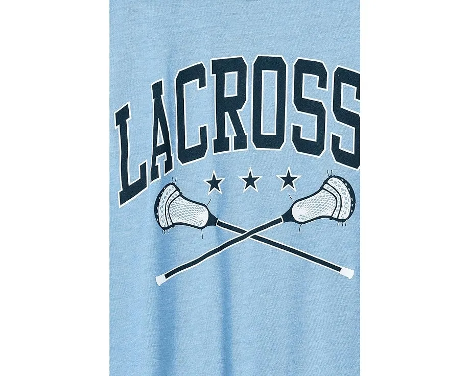 Футболка ChalkTalk SPORTS Kids Guys Lacrosse CTS ProBlend™ с принтом Crossed Sticks
